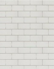 LAURA ASHLEY - TILES WHITE Wallpaper  NEW