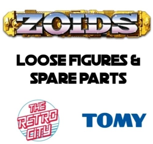 Vtg zoids figures spare parts - vtg,