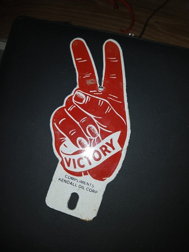 Vintage victory enamel - victory,