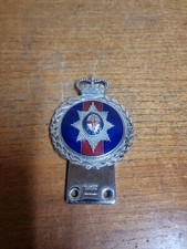 J R Gaunt Coldstream Guards Car Badge Mascot Motto: Honi Soit Qui Maly Pense
