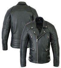 Men's Motorbike Real Cowhide