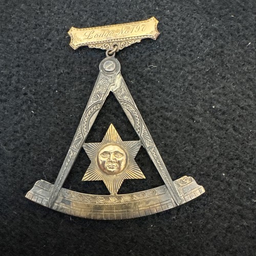 Antique 1917 masonic past - 1917,