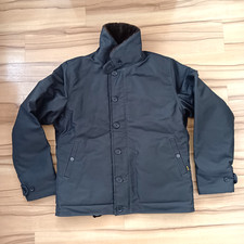 IRON HEART IHM-37 Oiled Whipcord N-1 Deck Jacket XXL Black Japan Made