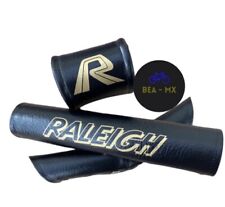 Raleigh Super Burner Mk1 Black Pad Set Vinyl With Poppers