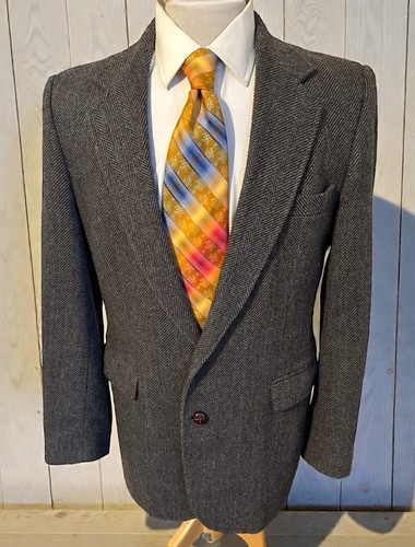 Vtg haggar mens gray donegal - mens,