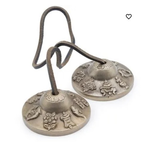 Tibetan buddhist tingsha bells - buddhist,