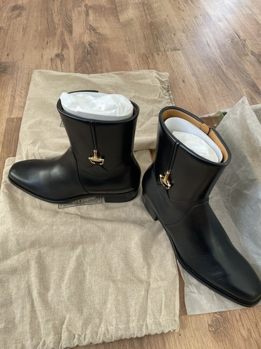 Gucci horsebit ankle boots - horsebit,