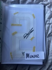 Daniel Muñoz Signed Crystal