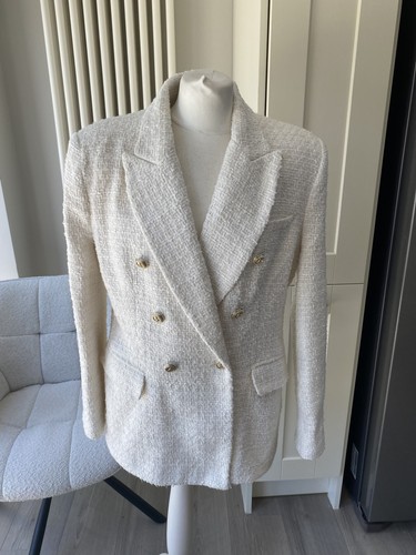 Zara ivory white double - zara,