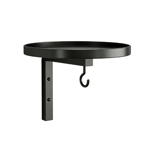 Modern metal bird bath - metal,