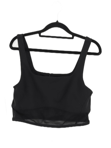Lululemon women top black - m,