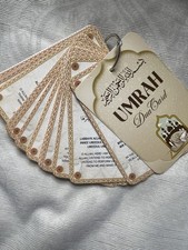 Islamic Dua Card for Umrah Ramadan Gift