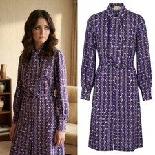 Vintage Jaeger Wool Purple