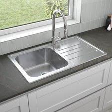 Sauber Kitchen Sink Single