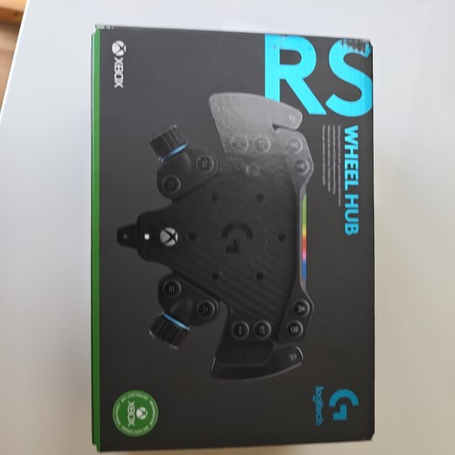 Unopened logitech wheel hub - unopened,