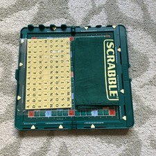 Pocket Travel Scrabble Magnetic Hardcase Racks Letter Storage | Unused Pieces