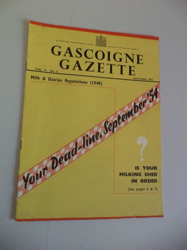 Gascoigne gazette old vintage - old,