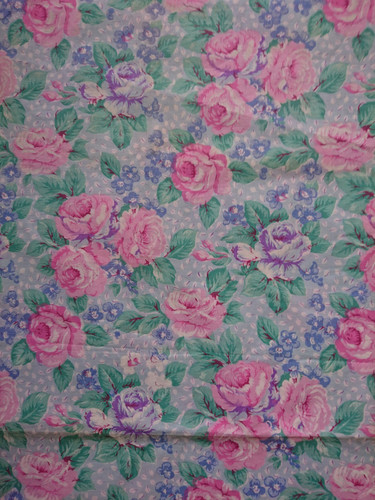 Vintage cabbage rose floral - vintage,