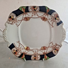 Vintage Burgess Bros Longton England Carlisle Ware Platter