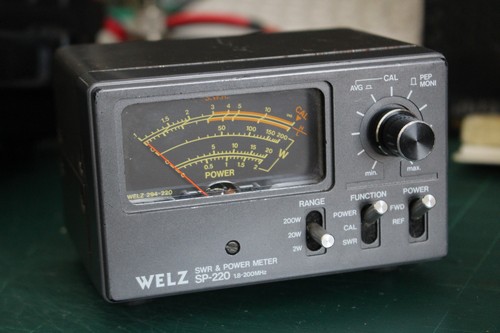 Welz 220 swr power - ~~welz,