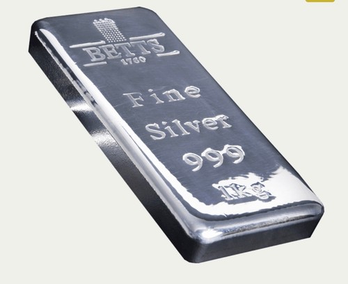 Silver bullion 999 fine 1 - bullion, 0.999