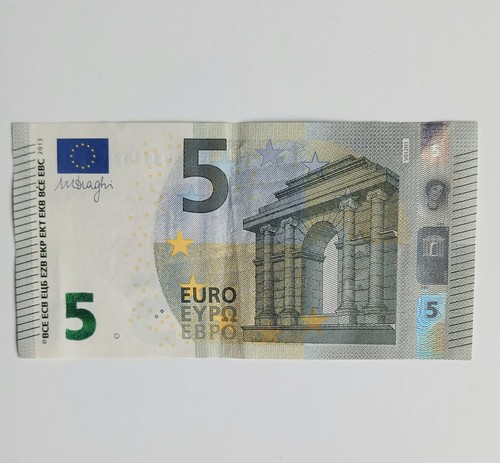 2013 five euro banknote - euro,