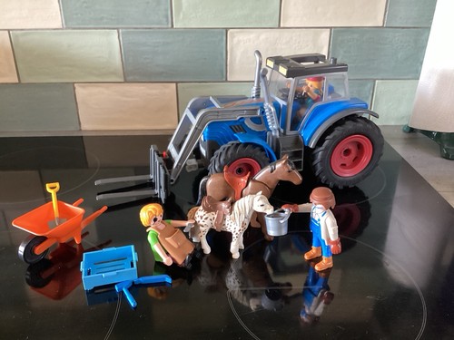 Playmobil tractor farm themed - playmobil,