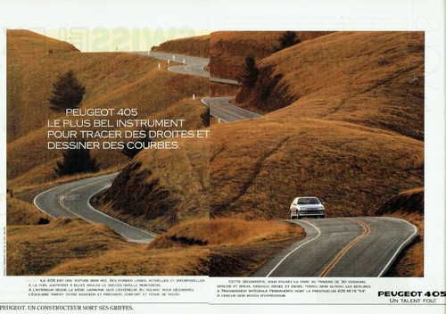 Advertising 1120 1990 - , peugeot