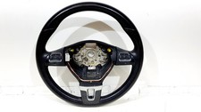 2014 VOLKSWAGEN PASSAT STEERING WHEEL 3C8419091BE 3C8959537D  GENUINE *FAST SHIP