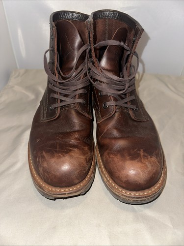 Hawkins brown lace - lace-up, leather