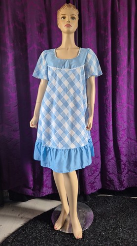 Vintage blue check - vintage,