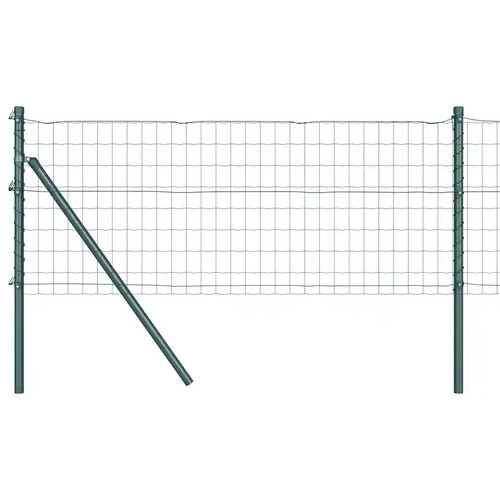 Euro fence with concrete - fence, base