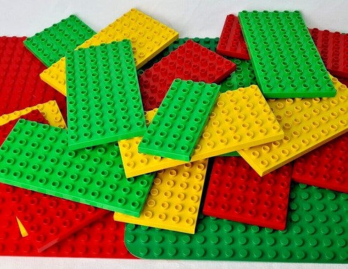 Duplo base plates - duplo, plates,
