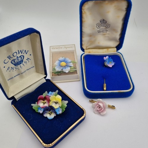 Vintage bone china flower - vintage,
