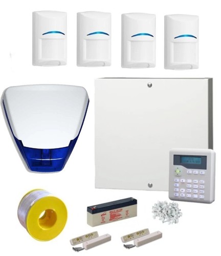 Wired intruder burglar - intruder, alarm