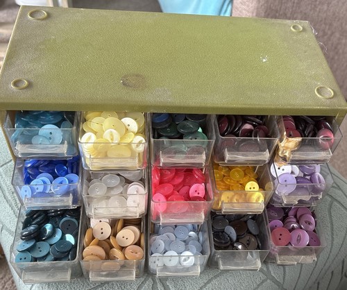 Vintage sewing haberdashery - sewing,
