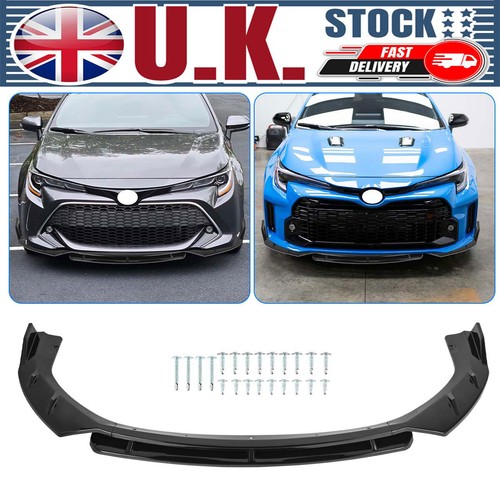 Gloss black front bumper - gloss,
