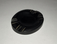 Art Deco Ashtray Vintage Black
