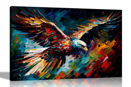 Abstract flying eagle - flying,