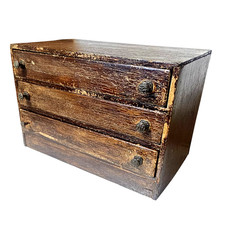 Antique Desktop 3 Drawer