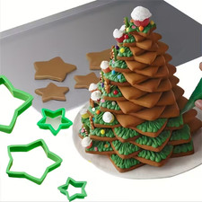 3D Christmas Tree Cookie