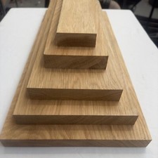 European Oak Timber Boards - Planed PAR -Solid Prime Kiln Dried Oak - 22mm Thick