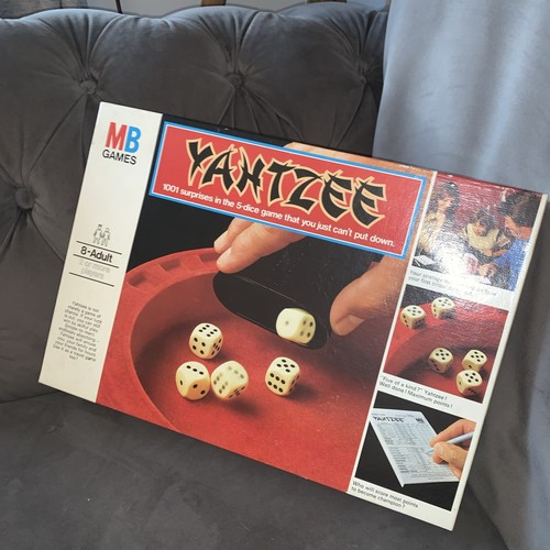 Vintage yahtzee board game - vintage,
