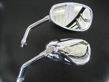 1 Pair Mirror Mirrors Yamaha XV535 XV 535 Virago Chrome New New Original Packaging with General Operating License