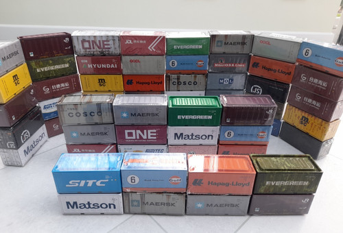 Mini shipping container metal - mini,