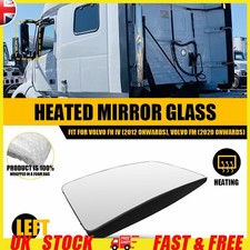 For Volvo FH 2012+ / FM 2020+ Wing Door Mirror Glass Main Heated Left Passenger