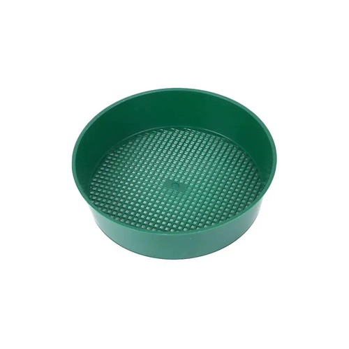 Plastic round garden sieve - plastic,