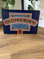 Old Holborn Tobacco Steel Sign