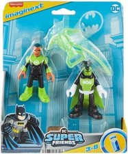 Imaginext DC Super Friends Batman and Green Lantern Figure Set, 3 Pieces,