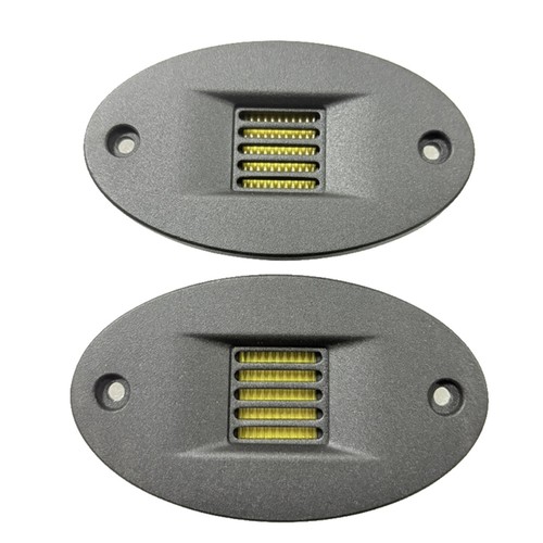 Ohm oval aluminum - aluminum, cover